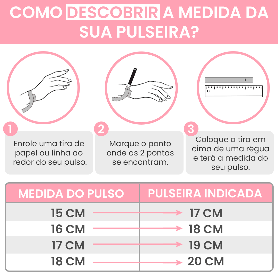 Pulseira de Berloque Coração Apaixonante com Brilhantes - Semi Rígida